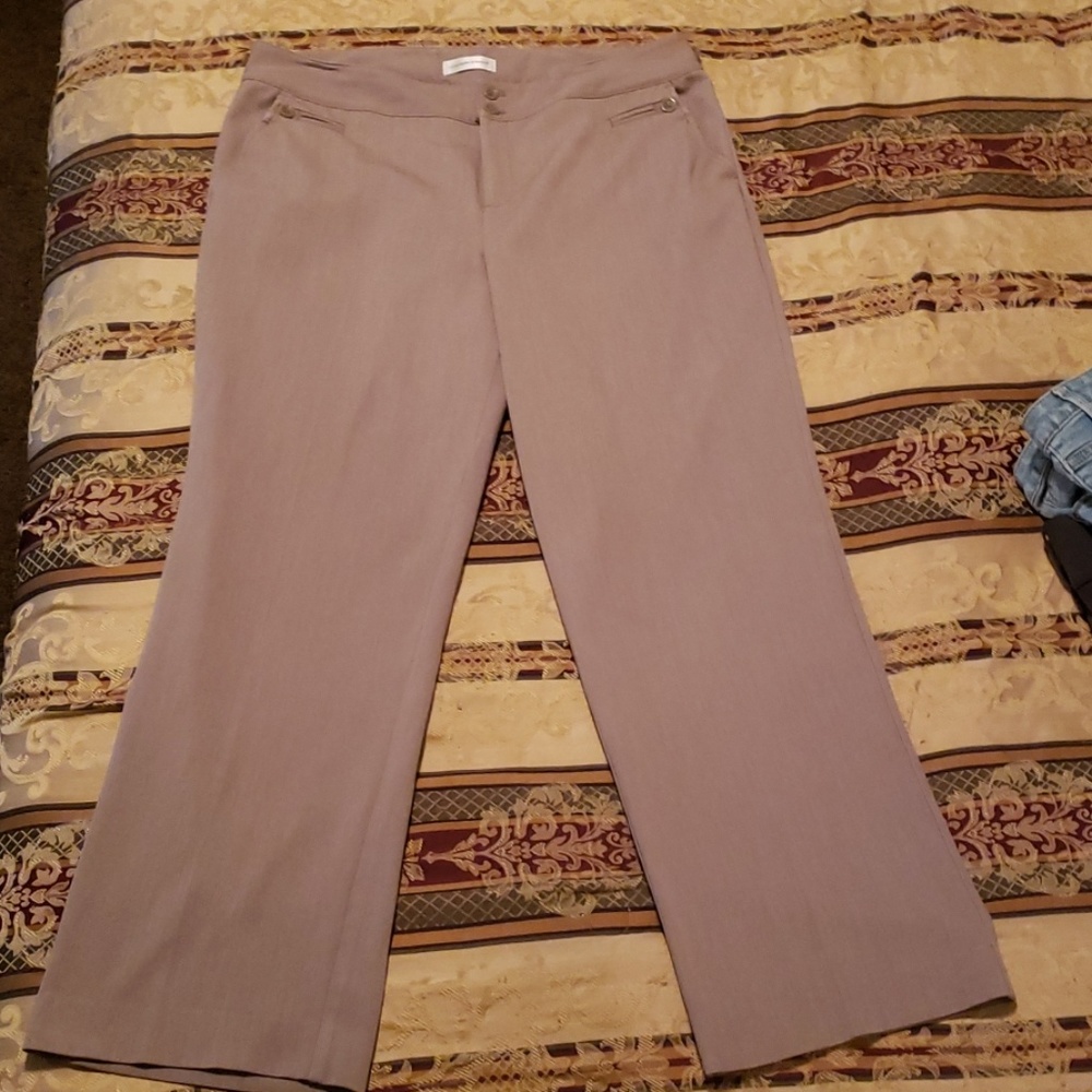 Women's Light Brown Dress Slacks